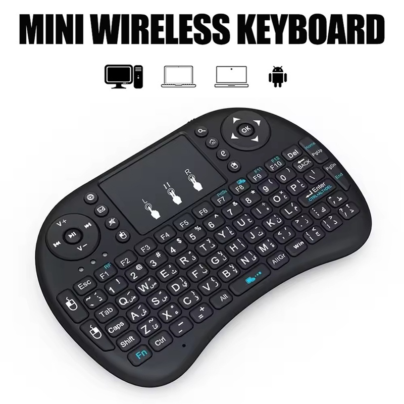 Accessories For Android Tablet - Mini-Wireless-Tastatur, 2,4 GHz, ohne Hintergrundbeleuchtung, Maus,