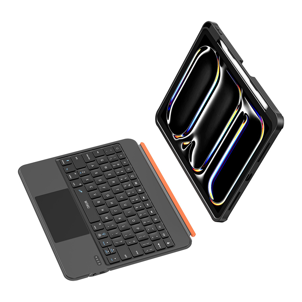 Tablet Keyboard Case - WiWU 360° Drehbare Abnehmbare Tastatur für