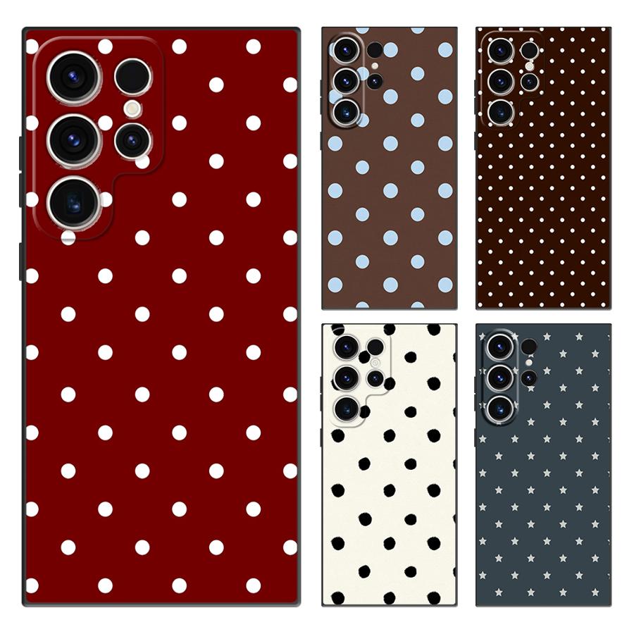 Retro Polka Dots Handyhülle fü – Tablet S9 Fe Accessories Bewertung und Preis