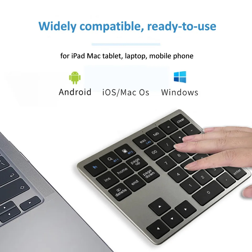 K35 Numerische Tastatur 2,4 G  – Bluetooth Trackpad Bewertung und Preis