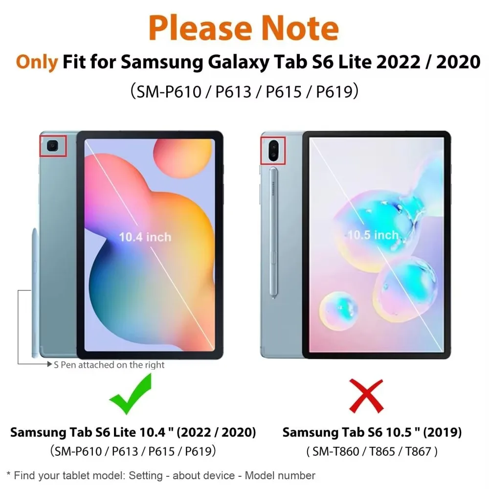 Für Samsung Galaxy Tab S6 Lite – Tablet S9 Fe Accessories Bewertung und Preis