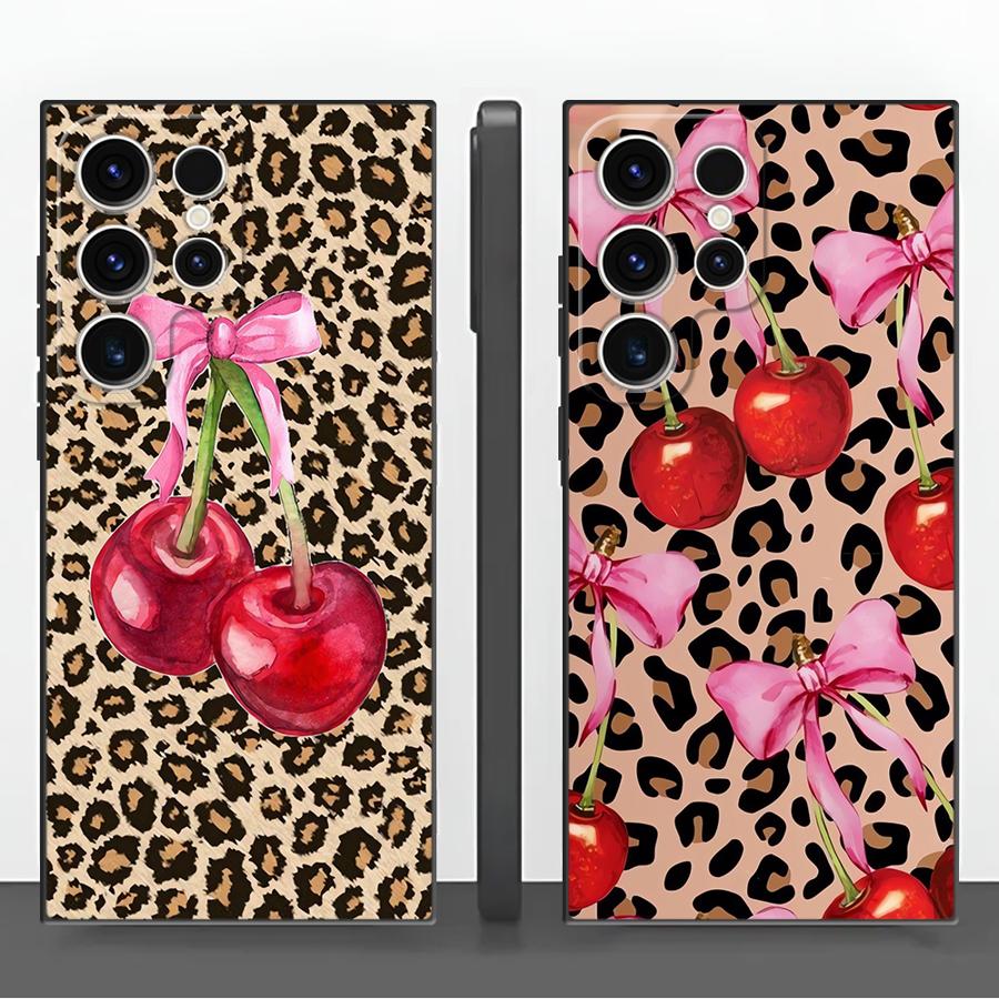 Leoparden-Kirsch-Design Handyh – Tablet S9 Fe Accessories Bewertung und Preis