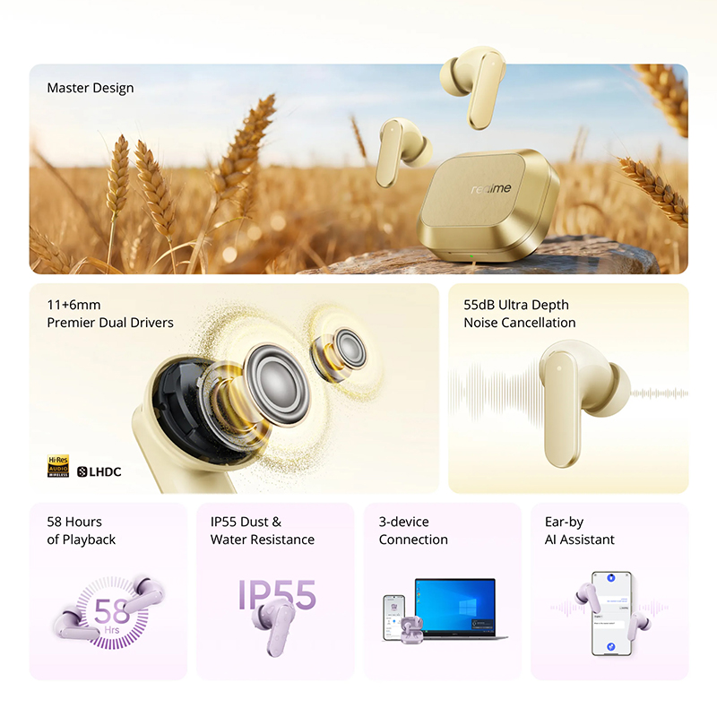 realme Buds Air 8 Globale Vers – Realme Tablet Accessories Bewertung und Preis